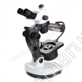 Mikroskop für Gemmologie Trinokular