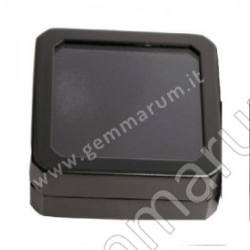 matt black box for gemstones and diamonds
