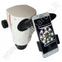 Smartphone adapter for microscope