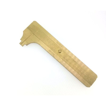 Calibro meccanico in ottone 80mm