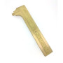 brass gauge for gemstone 100mm
