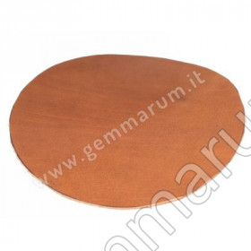 Hard leather polishing disc