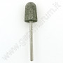 DiamantSchleifstift Rundbogen Zylinder