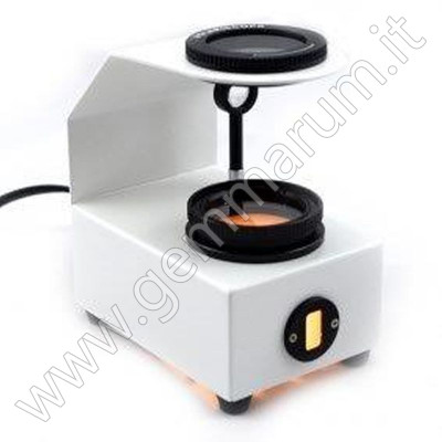 Gem Polariscope with conoscope lens