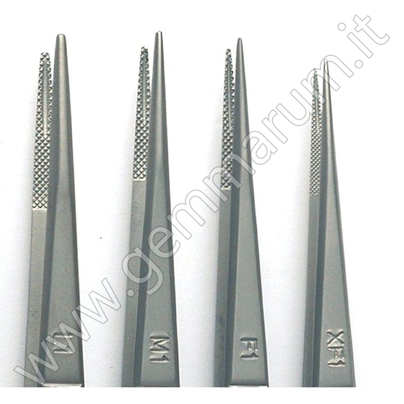 GEM TWEEZERS WITH GROOVE