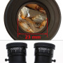 Trinocular stereozoom microscope