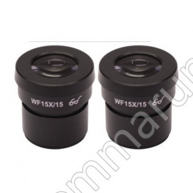 Pair of eyepieces 15x/15mm