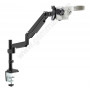 Highly versatile flexible arm stand for microscope