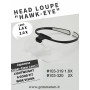 Professional Head Loupe magnifier 1.6 X