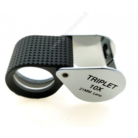 Triplet Loupe 10X 20.5 mm Acromatic and Aplanatic