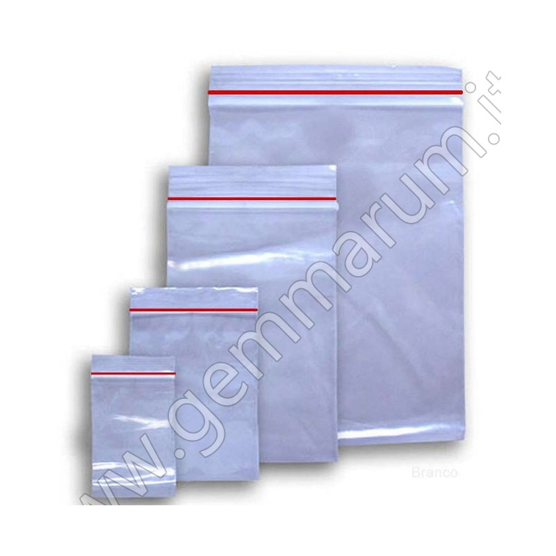 Bustine Trasparenti Con Zip 70x100mm - Spessore 50 Micron, Confezione Da 100, Foro Sospensione - Foto 10