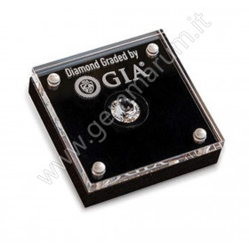 GIA Loose Diamond Display Case, scatolina per diamanti GIA
