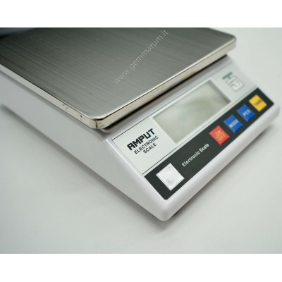 Bilancia digitale da cucina da 10 kg (precisione 0,1 g) – Bilancia per  lettere con grande superficie di pesatura in acciaio inox, impermeabile,  timing, display LCD e funzione tara : : Casa e cucina