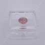 Edelsteindose 3x3x1.6 cm Transparent