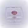 Edelsteindose 3x3x1.6 cm Transparent