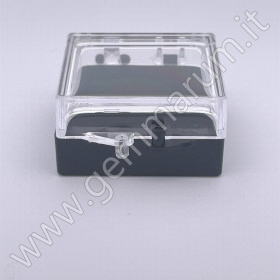 Resin Gel Box 3x3x1.6 cm Black