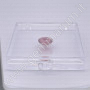 Edelsteindose 5x5x1.08 cm Transparent