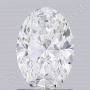 OVAL BRILLIANT CVD LG DIAMOND