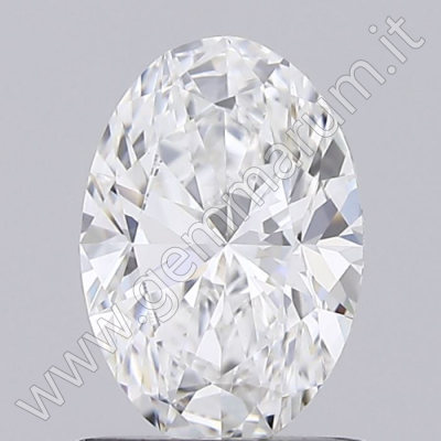 DIAMANTE SINTETICO CVD OVALE 1.00 ct