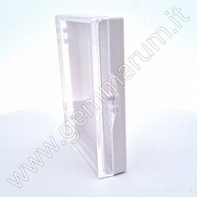 Resin Gel Box 7.5x7.5 x1.5 cm White