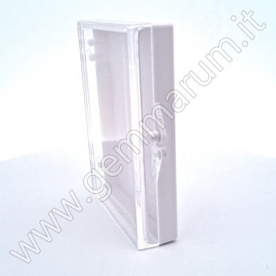 Resin Gel Box 7.5x7.5 x1.5 cm White