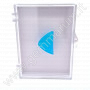 Resin Gel Box 7.5x7.5 x1.5 cm White