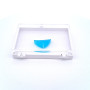 Scatolina bianca porta pietre Gel 7.5x7.5 x1.5 cm