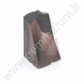 hydrothermal quartz light smoky to be cut