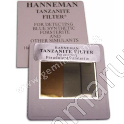 FILTER FOR TANZANITE Hanneman Filter for Tanzanite