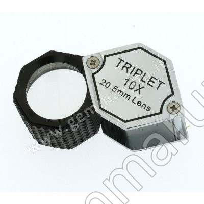 Exagonal triplet loupe 10x