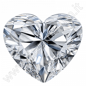 DIAMANTE SINTETICO CVD CUORE 1.53 ct