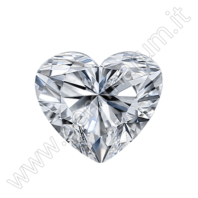 CVD Synthetischer Diamant / Herz-Schliff  1.53 ct