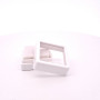 DISPLAY BOX 3X3 WHITE for gemstones