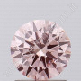 Synthetischer Diamant - CVD INTENSIVE ROSA ct 1.08 ct