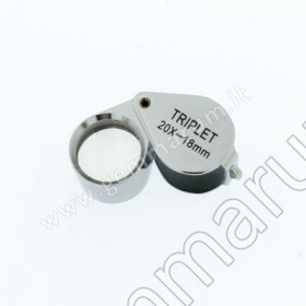 Triplet loupe 20x  18mm