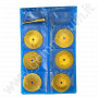 6 pcs Diamond cut-off discs 30 mm