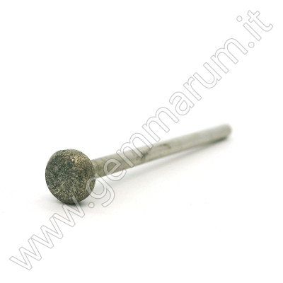 Diamanschleifstift  - abgerundeter Zylinder 1Stk