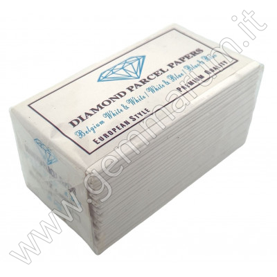 CARTINE BIANCHE ECO PER PIETRE 80x45 mm