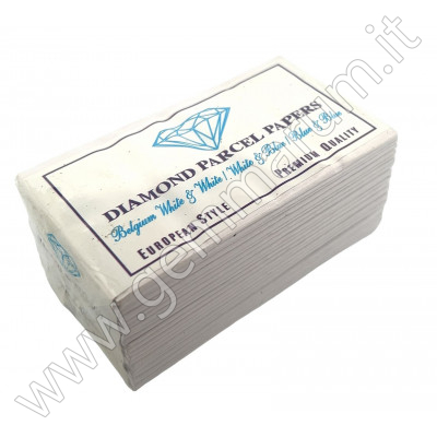 PARCEL PAPERS 80x45 mm - yellow