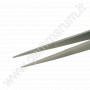 PINZETTA INOX CON SCANALATURA 1 pz