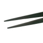 GEM TWEEZERS WITH GROOVE - black