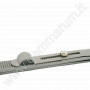 PINZETTA INOX SCANALATURA E FERMO 1 pz