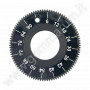 Aluminium index gear - 96 teeth