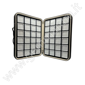 Tray with 48 boxes 4x - white