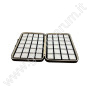 Tray with 48 boxes 4x - white
