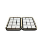 Elegante box imbottito con 24 scatoline 5x5 Bianche