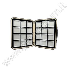 Tray with 24 boxes 5x5 - white