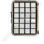 Tray with 48 boxes 4x - white