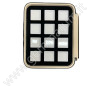 Tray with 24 boxes 4x4 - white