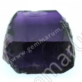 mitteldunkler Hydrothermaler Quarz - Amethyst zum schleifen